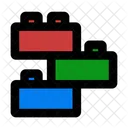 Pilha Bloco Simples Ícone