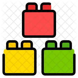 Bloco de lego  Ícone