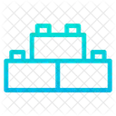 Blocke Spiel Spielzeug Symbol