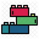 Lego Cube Rectangle Icon