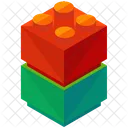 Lego Briques Puzzle Icône