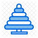 Lego Ring Toy Ring Stack Icon