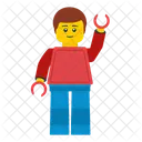 Lego Toy Game Play Icon