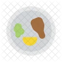 Legpiece Chicken Meal Icon