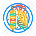 Grille Legumes Vegetalien Icône
