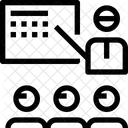 Lehre Training Ankundigung Symbol