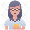 Lehrerin Frau Weiblich Icon