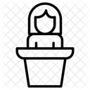 Lehrer Vorlesung Schule Symbol