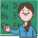 Lehrerin  Symbol