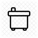 Lehrer Schreibtisch Schule Symbol