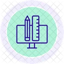 Liniensymbol Fur Lerntools Icon