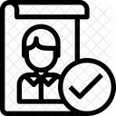 Lehrplan Mitarbeiter Datei Symbol