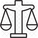 Lei Justica Tribunal Ícone