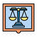 Justica Juridico Tribunal Icon