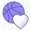 Amor De Basquete Basquete Esportes Ícone