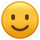 Leicht Lachelndes Gesicht Emoji Emoticon Symbol