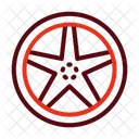 Leichtmetallfelge  Symbol