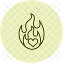 Leidenschaft Liebe Beziehung Symbol