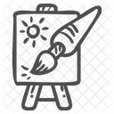 Leinwand  Symbol