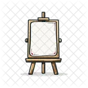 Leinwandstaffelei Symbol