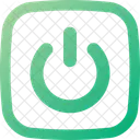Ein Ausschalten Abmelden Beenden Symbol