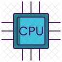 Leistung CPU CPU Chip Symbol