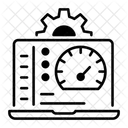 Leistungs Dashboard Produktivitat Geschwindigkeit Icon