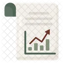 Leistungsbericht Mitarbeiterleistung Datenanalyse Symbol