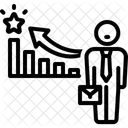 Leitender Manager Leitung Manager Symbol