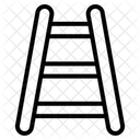 Feuerleiter Leiter Treppe Symbol