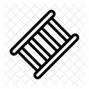 Leiter Feuerleiter Stufen Symbol
