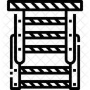 Leiter Feuerleiter Treppe Symbol