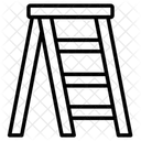 Leiter Treppe Zimmerei Symbol