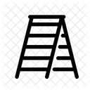 Leiter Klappbar Starr Symbol