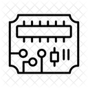 Leiterplatte Hauptplatine Computer Symbol