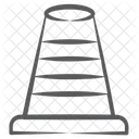 Leitkegel Verkehrskegel Sicherheitskegel Symbol