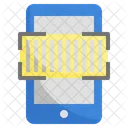 Leitor De Codigo De Barras Scanner De Telefone Codigo De Barras Ícone
