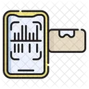 Leitor De Codigo De Barras Leitura De Codigo De Barras Varredura Qr Ícone