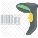 Leitor De Codigo De Barras Codigo De Barras Digitalizacao Ícone