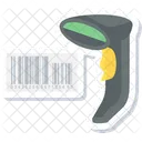 Leitor De Codigo De Barras Leitor De Codigo De Barras Scanner De Contas Ícone