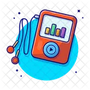 Leitor de mp3  Ícone