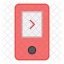 Leitor De Mp 3 Dispositivo De Musica Dispositivo De Audio Icon