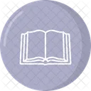 Leitura de livro  Ícone