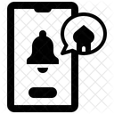 Lembrete Celular Sino De Notificacao Ícone