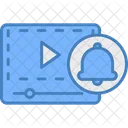 Video Filme Notificacao De Video Icon