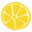 Lemon Yellow Fruit Icon