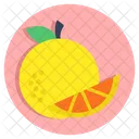 Lemon Lime Citrus Fruit Icon
