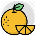 Lemon Lime Citrus Fruit Icon