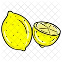 Lemon Slice Citrus Slice Fruit Icon