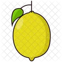 Lemon Citrus Fruit Icon
